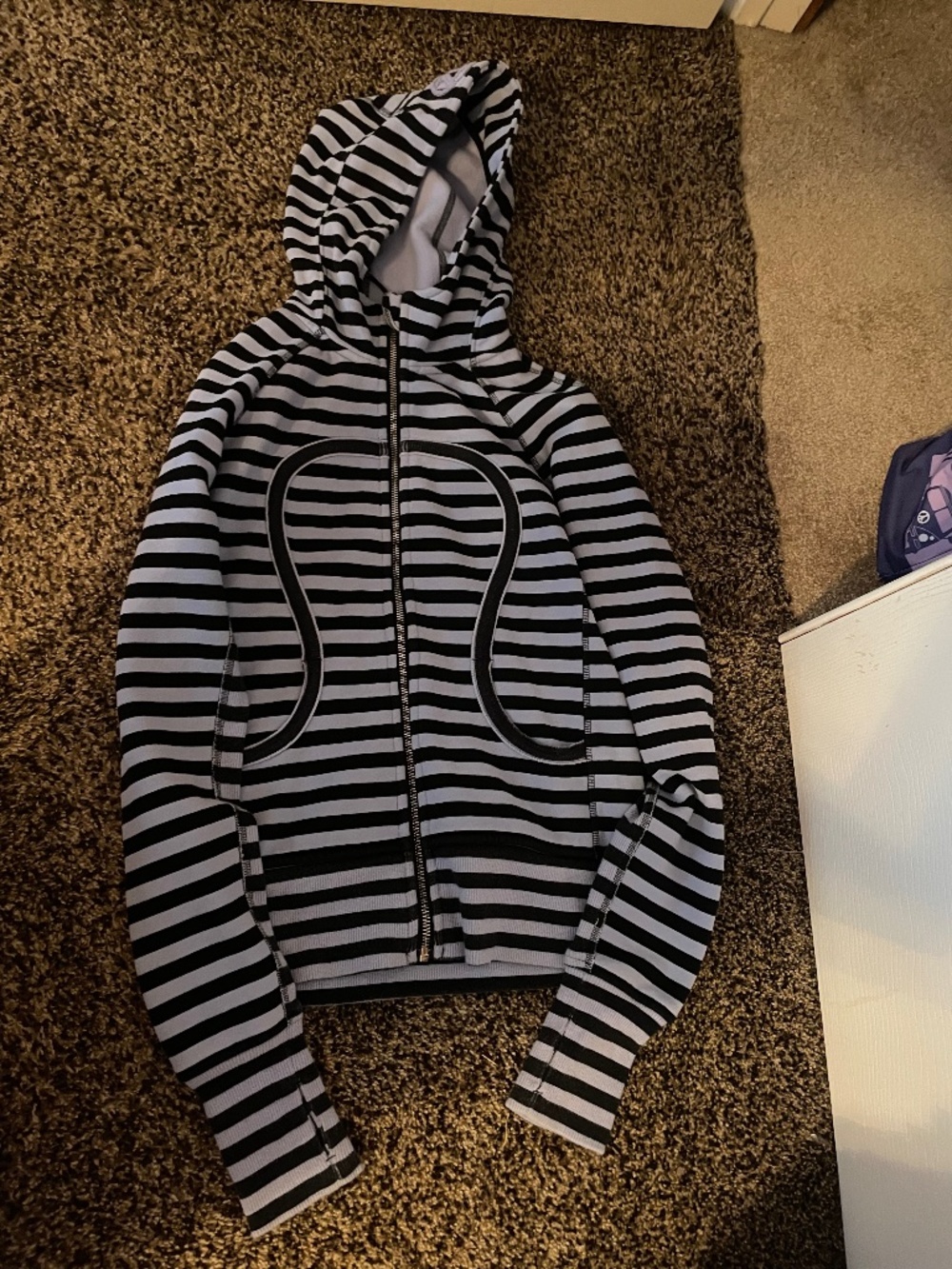 Lululemon Stripe Scuba Jacket